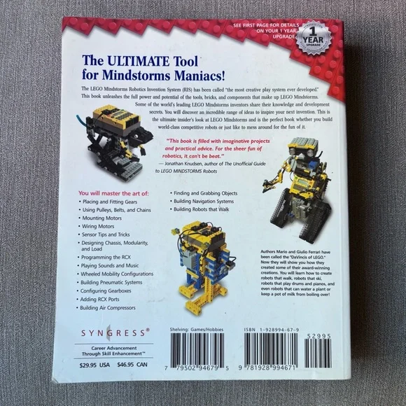 Building Robots with LEGO Mindstorms book - Picture 2 of 4